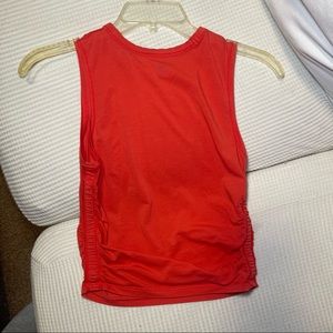 Orange lululemon tank top